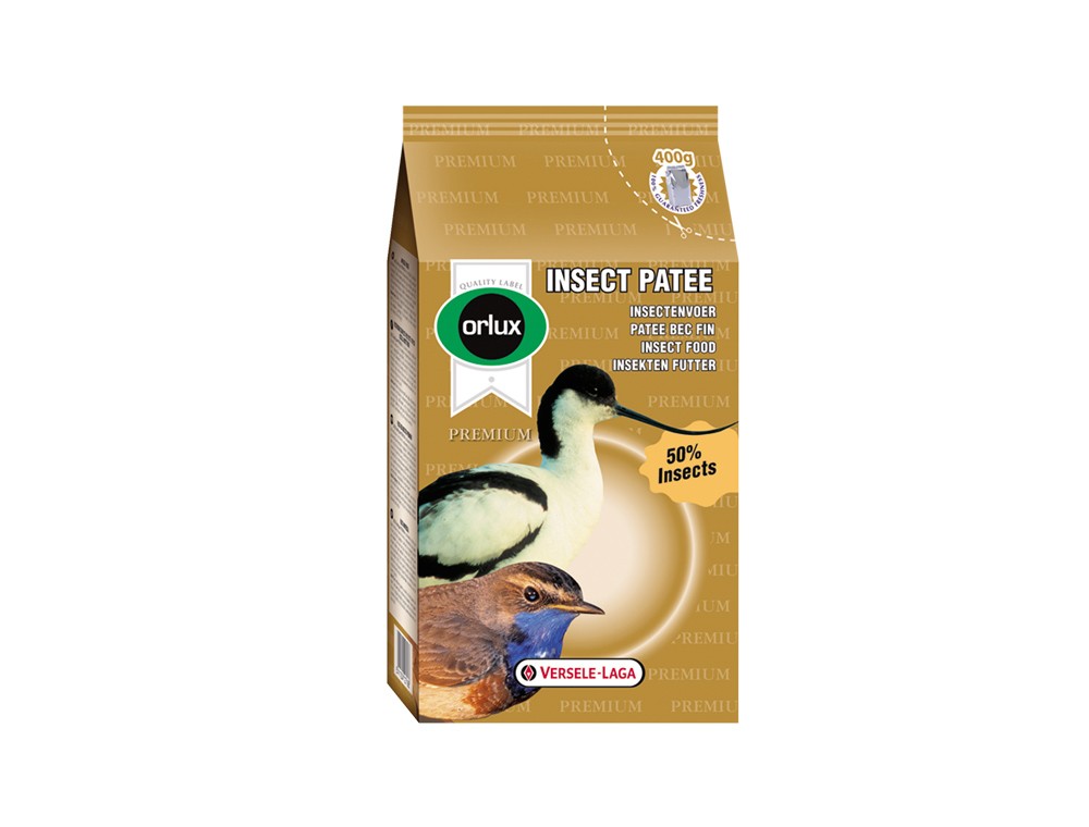 Hrana pentru păsări 'ORLUX INSECT PATEE PREMIUM' | 400 G