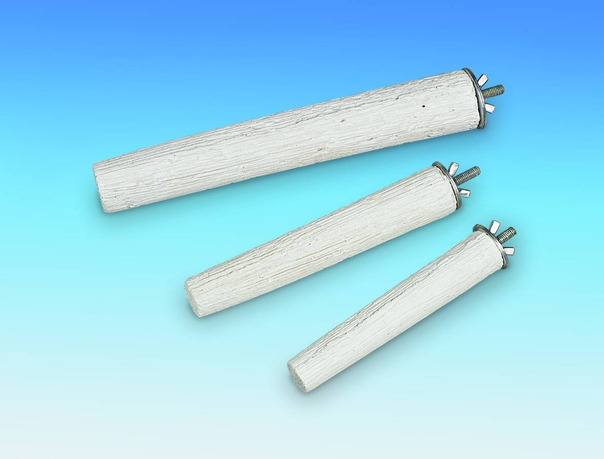 Stinghie cu minerale pentru păsări | alb | 16,5 CM; CA. 160 G