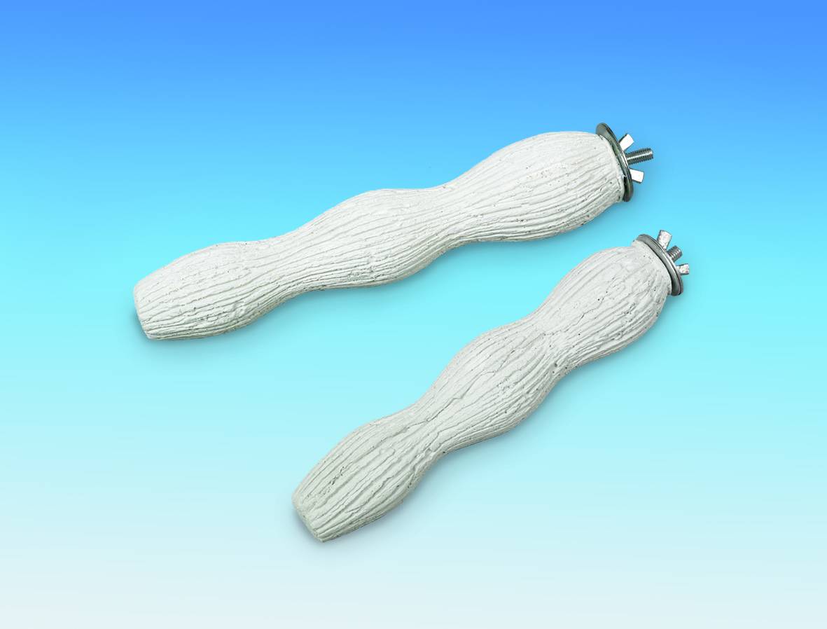 Stinghie cu minerale pentru păsări | alb | 24,0 CM; CA. 360 G