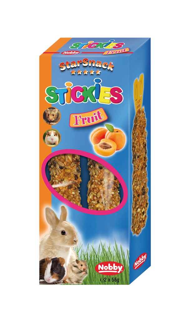 STICKIES FRUCTE, 2 X 56 G