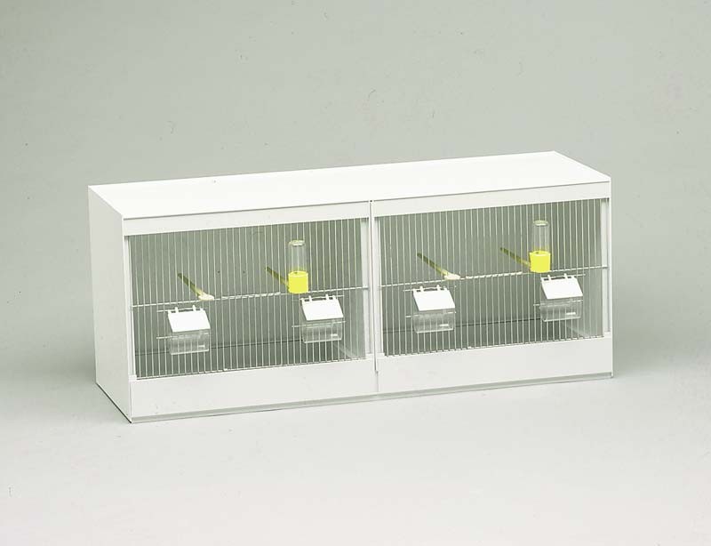 Cutie/Boxa pentru păsări | Hranire din exterior + cuibar | 82,5 X 35 X 42 CM