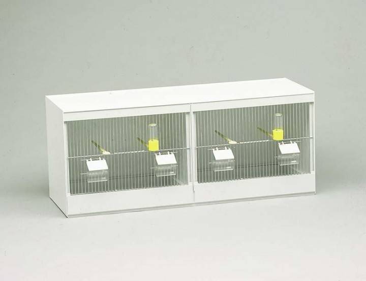 Cutie/Boxă pentru păsări Hranire din exterior + cuibar 102,5 X 35 X 42 CM