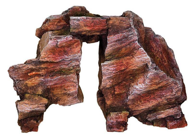Ornament pentru acvariu | ROCK | L26,5 X W10,5 X H17 CM