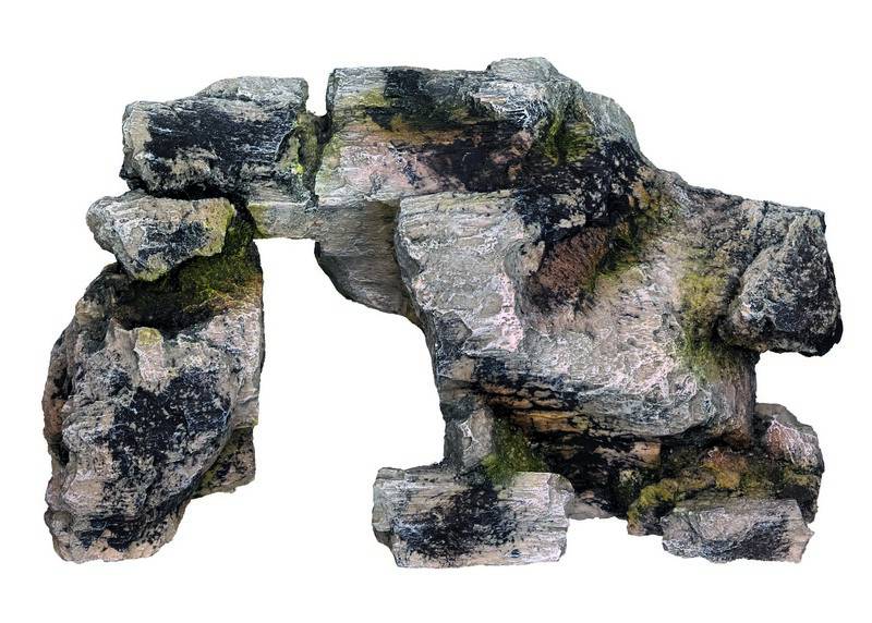 Ornament pentru acvariu | ROCK | L24,5 X W7,5 X H12,5 CM