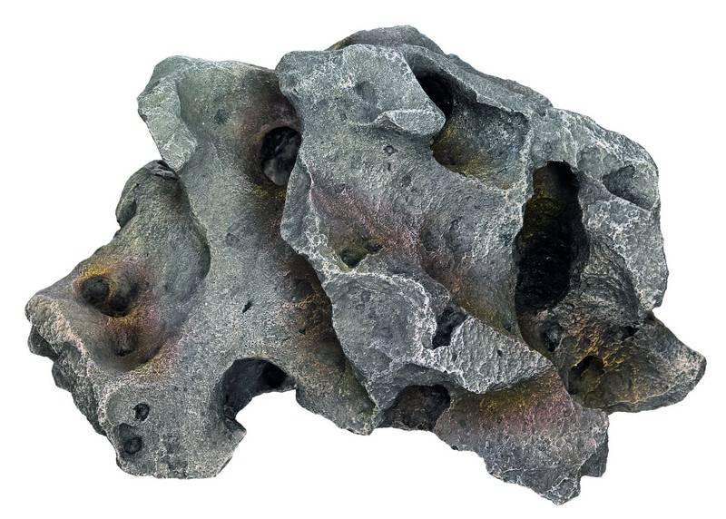 Ornament pentru acvariu | 'STONE' | L25 X W12 X H15 CM