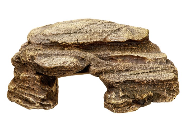Ornament pentru acvariu | 'REPTILE STONE' | L22,5 X W16 X H9,5 CM