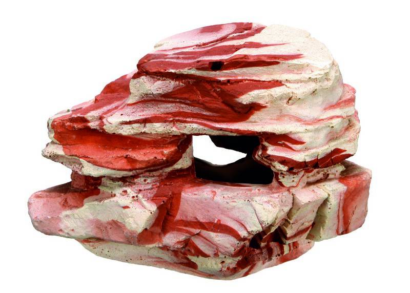 Ornament pentru acvariu | 'STONE' | L17,5 X W12 X H12,6 CM