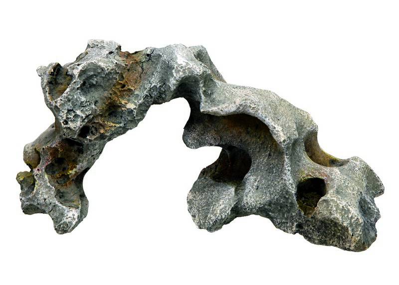 Ornament pentru acvariu | 'STONE' | L23 X W9,5 X H11 CM