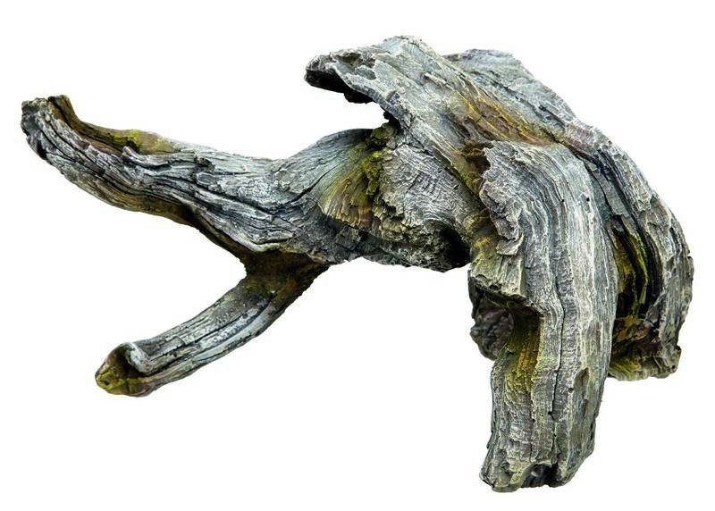 Ornament pentru acvariu | 'WOOD' | L20,6 X B13,4 X H12,4 CM