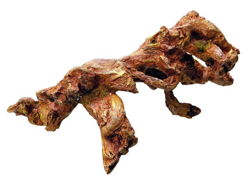 Ornament pentru acvariu | 'WOOD' | L23,5 X W14,5 X H16 CM