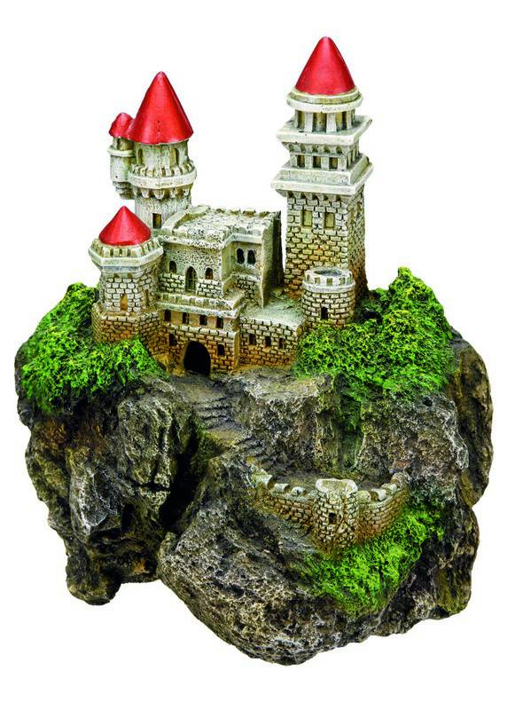 Ornament pentru acvariu | 'CASTLE' | L18 X W12,2 X H19,5 CM