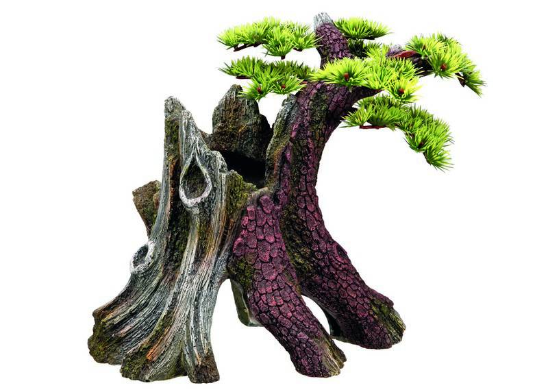 Ornament pentru acvariu | 'BONSAI' | L26 X W17,5 X H22,5 CM