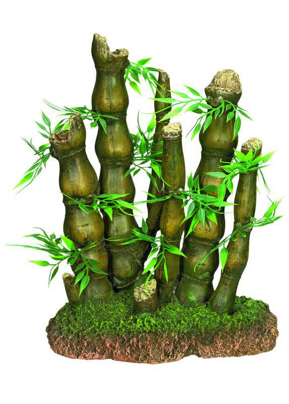 Ornament pentru acvariu | BAMBOO | L19,5 X W13 X H25,5 CM