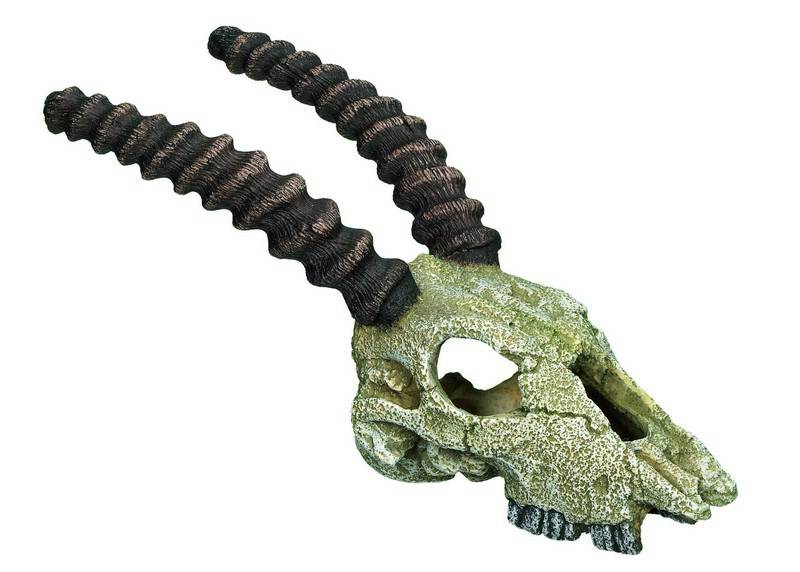 Ornament pentru acvariu | 'SCULL' | L24 X W11 X H9 CM