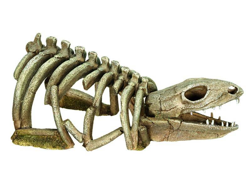 Ornament pentru acvariu | 'SKELETON' | L27,5 X W14,5 X H11,5 CM