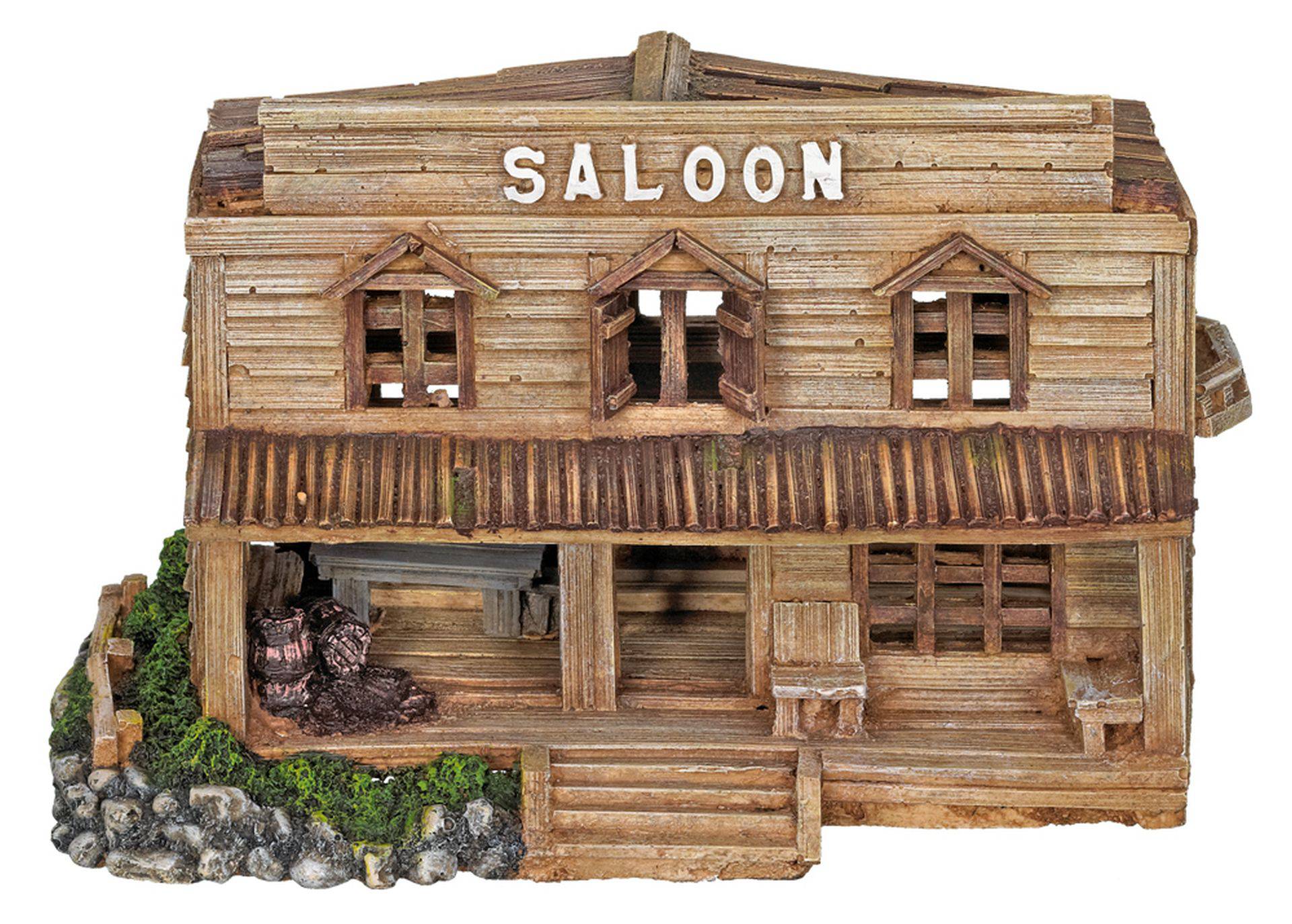 Ornament pentru acvariu | 'SALOON' | L23,0 X W11,0 X H14,0 CM