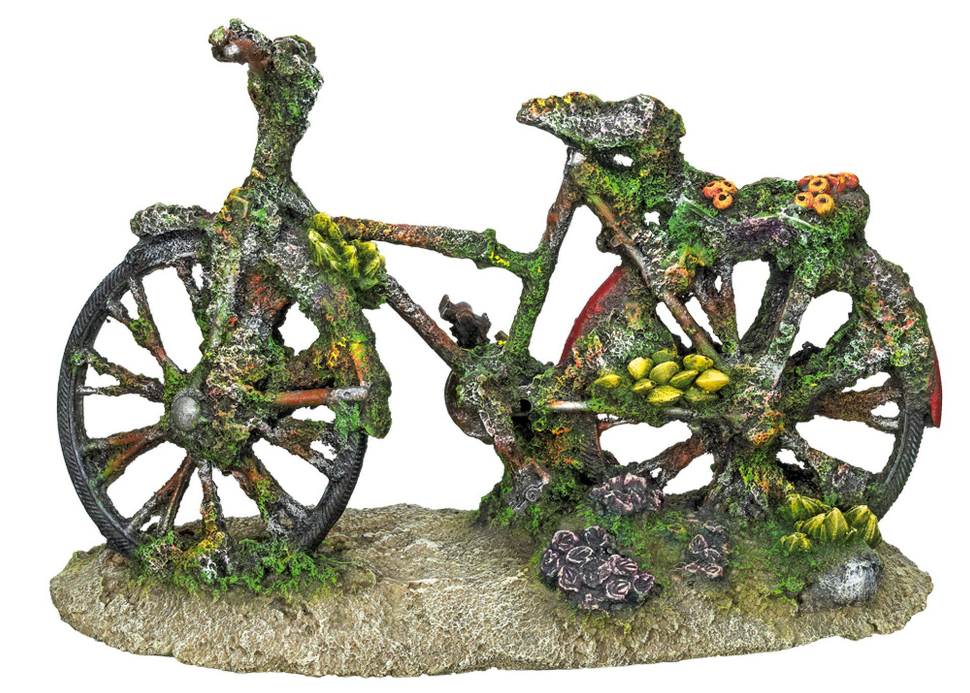 Ornament pentru acvariu | WRECKED BICYCLE ON SAND - W.CORAL