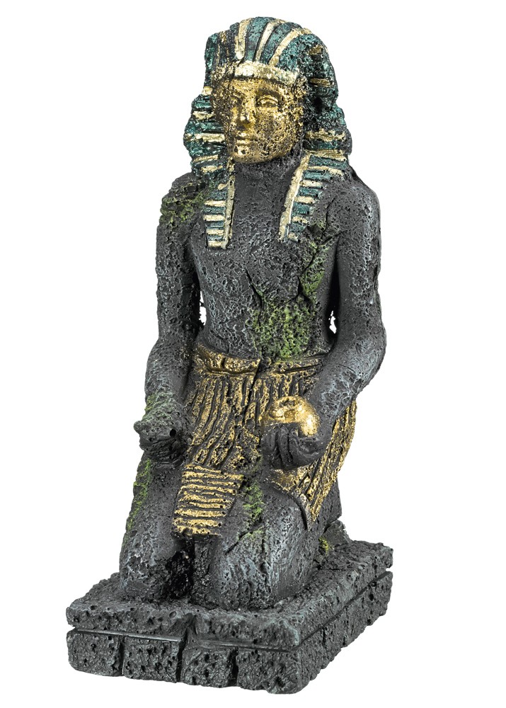 Ornament pentru acvariu | EGYPTIAN STATUE | L6,0 X W7,5 X H14,5 CM