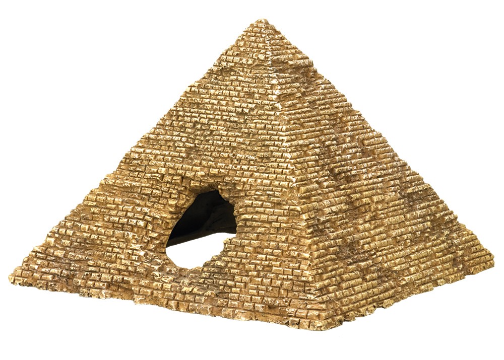 Ornament pentru acvariu | PYRAMIDE | L14,5 X W14,2 X H10,0 CM
