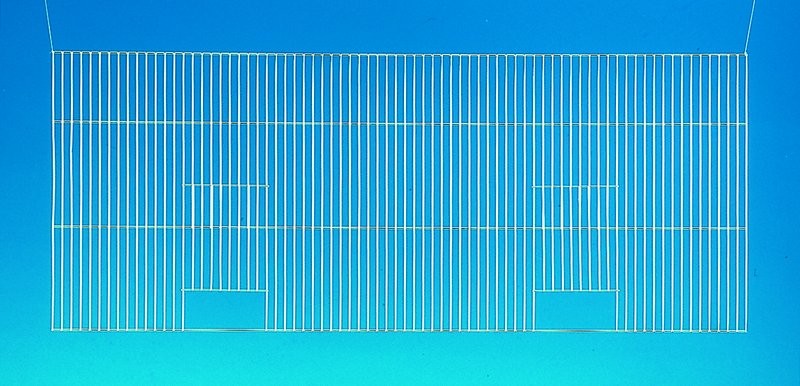 Grilaj IF cu 2 uși zincat 80 X 50 CM pentru păsări