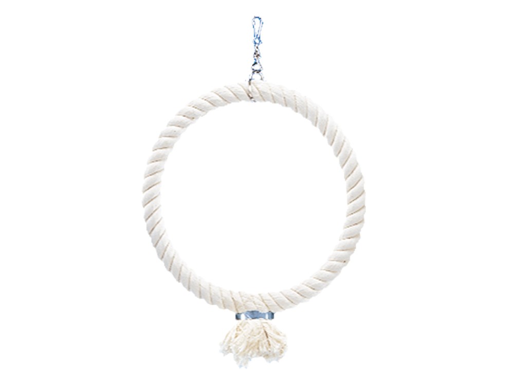 Inel din bumbac pentru papagali si perusi pentru păsări | Mediu | 29 CM