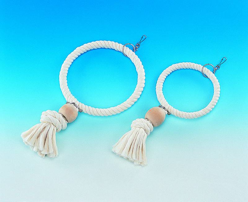 Inel din bumbac pentru pasari | mic | 19/30 CM