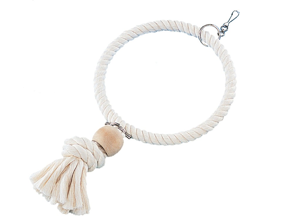 Inel din bumbac pentru pasari | mare | 24/36 CM