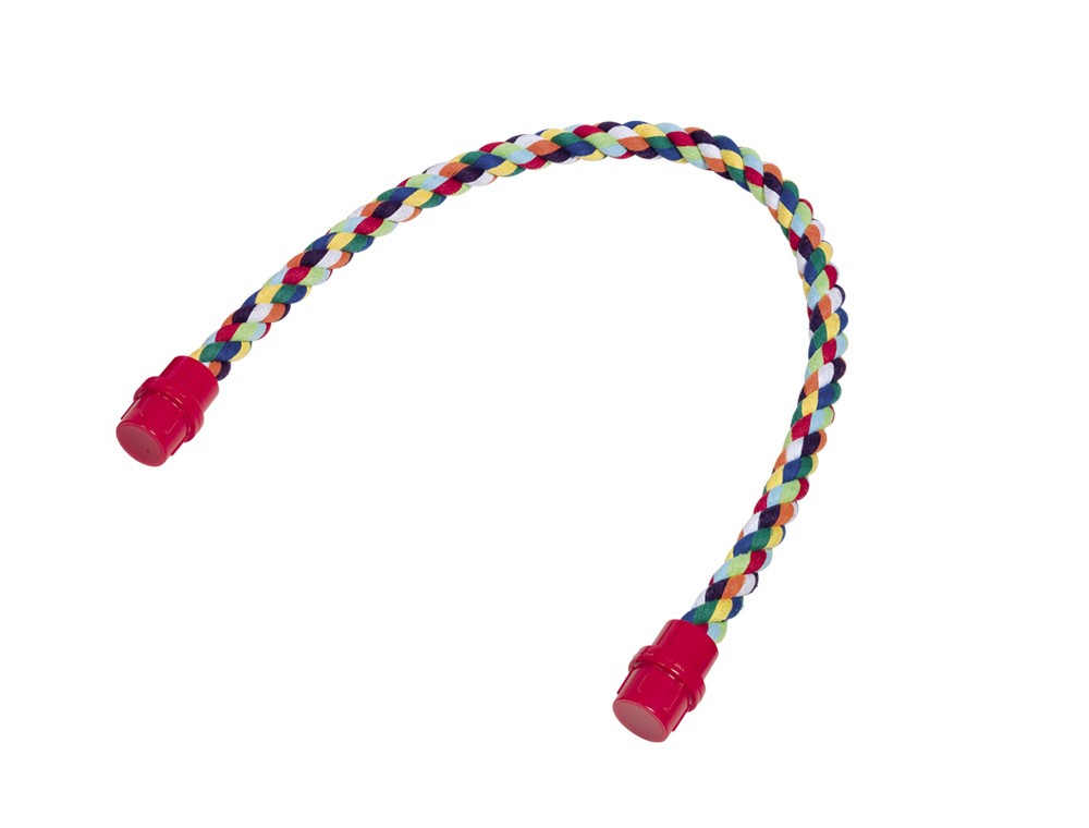 SITTING ROPE, MULTICOLORAT MEDIU; L: 64 CM; ? 20 MM pentru păsări
