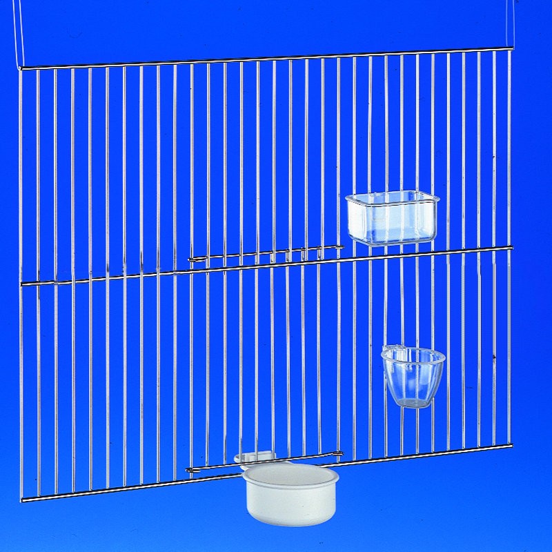 Castron pentru hrană din ouă | pentru ușa grilaj | alb