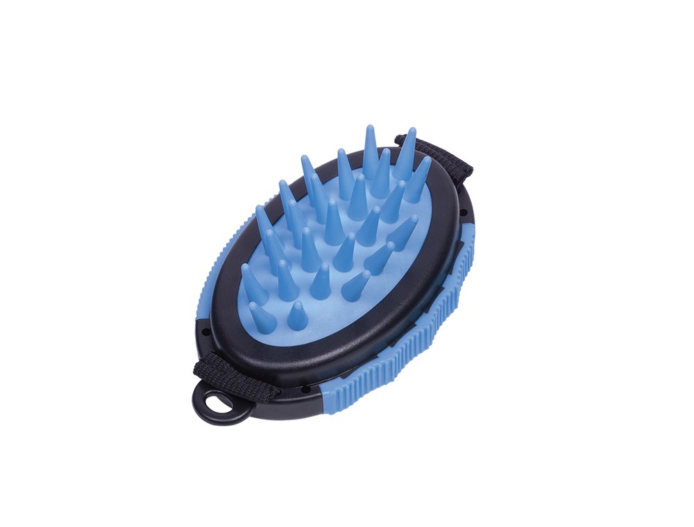 perie masaj cu maner COMFORT LINE pentru câini | par mort, circulatie | sensitive