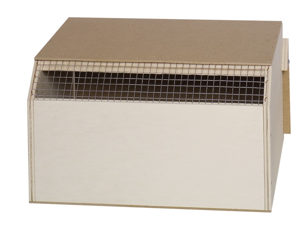 Lada de expediere din lemn pentru papagali | 40 X 30 X 20 CM