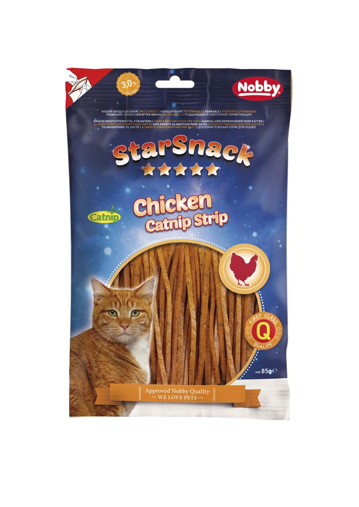 STARSNACK Chicken Catnip Strip  85 g