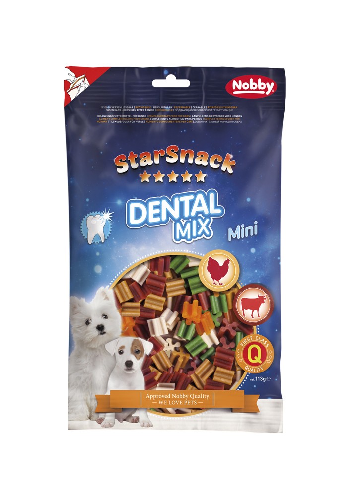 STARSNACK MINI Mix dentar 113 g pentru caini