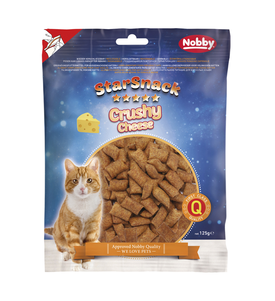 Recompense pentru pisici; StarSnack Crushy Cheese 125 g