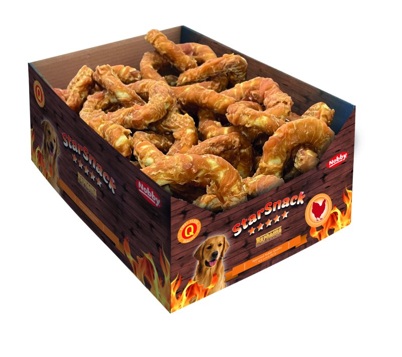 StarSnack Barbecue Lanț de Pui | display app. 3,7 kg | 20 cm, 145 g, 26 buc.