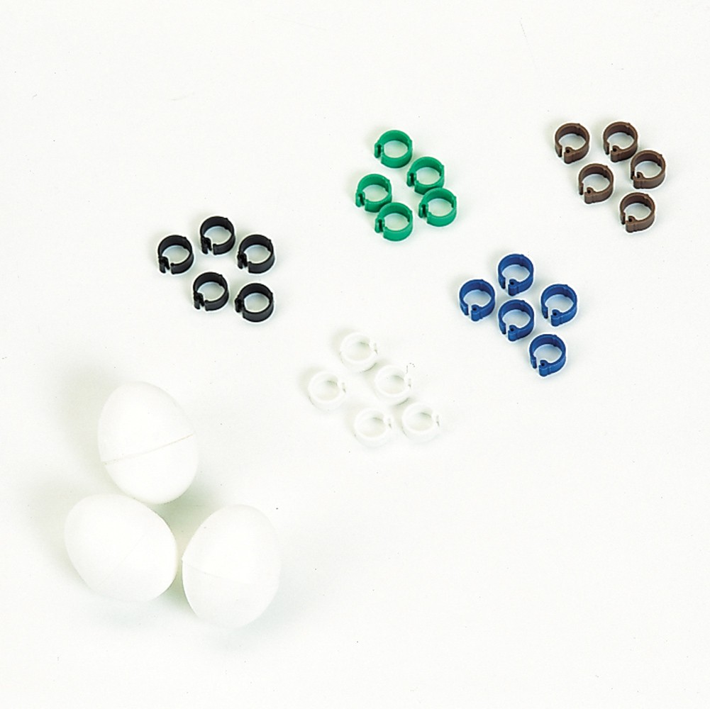 Inele din plastic pentru porumbei | 50 buc. | 8 mm