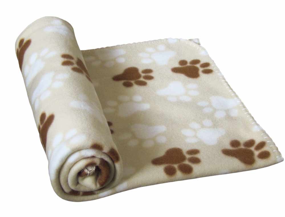 Pătură pentru câini | Classic 'PIPPA' | bej | L x B: 70 x 100 cm