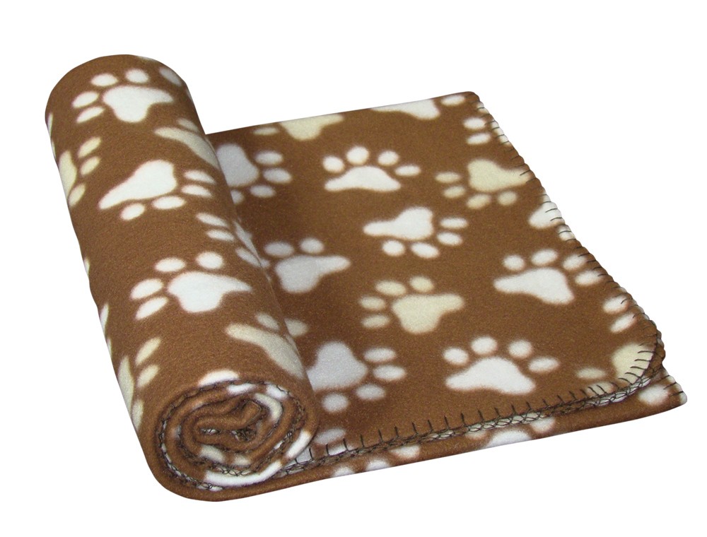 Pătură pentru câini | Classic 'PIPPA' | maro | L x B: 100 x 150 cm