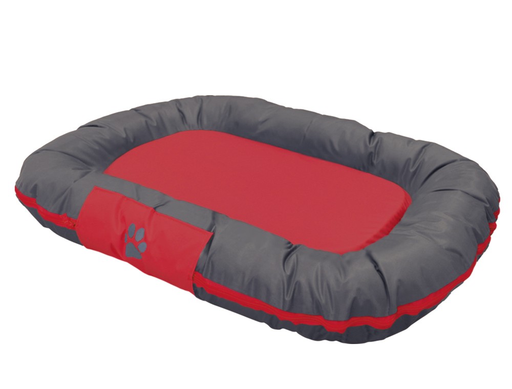 Saltea pentru câini Classic 'RENO' | rosu | l x b x h: 92 x 68 x 11 cm