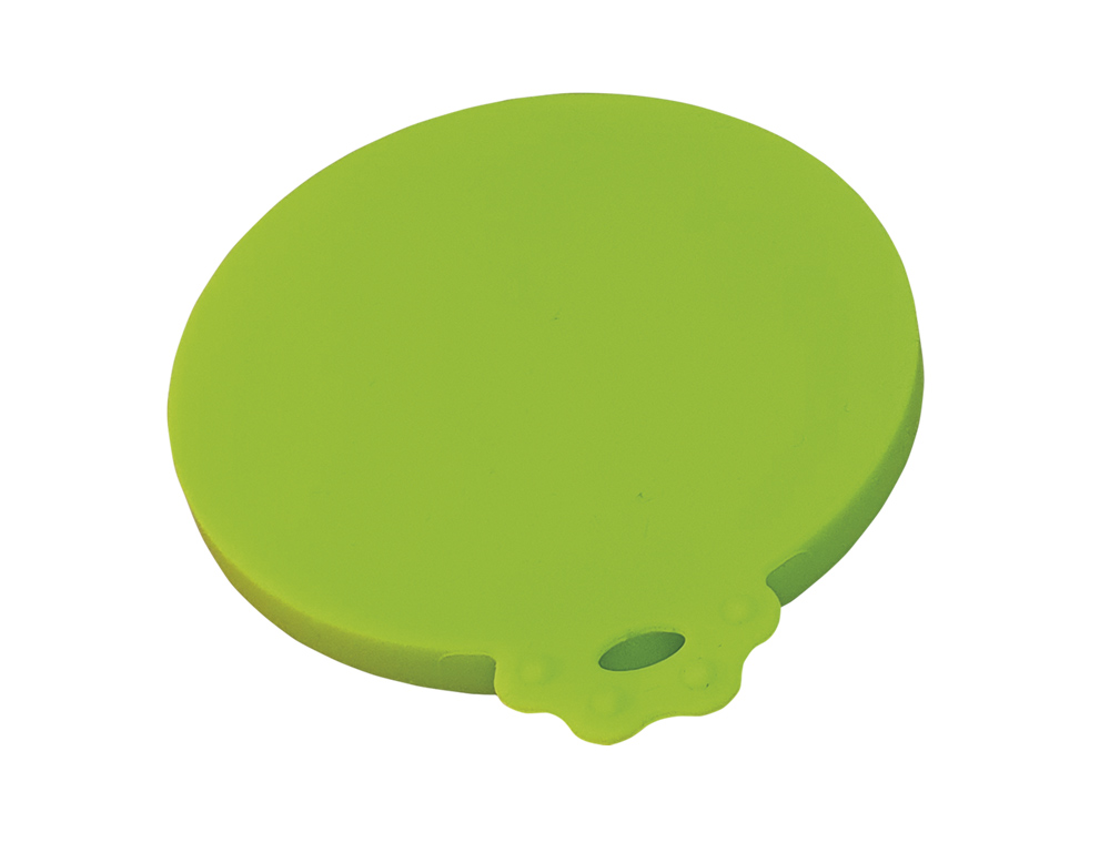 Capac din silicon pentru conserve | Ø 9 cm | verde deschis