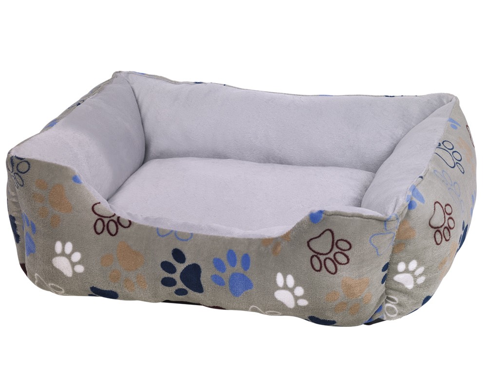 Patut pentru câini Comfort Classic 'LISSI' gri deschis, l x w x h: 70 x 60 x 20 cm