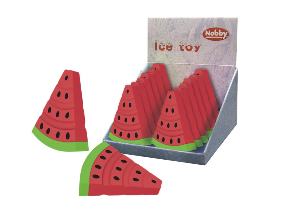 Jucărie pentru câini | MELONE | pepene verde din silicon | Display 12 buc. | 12 cm