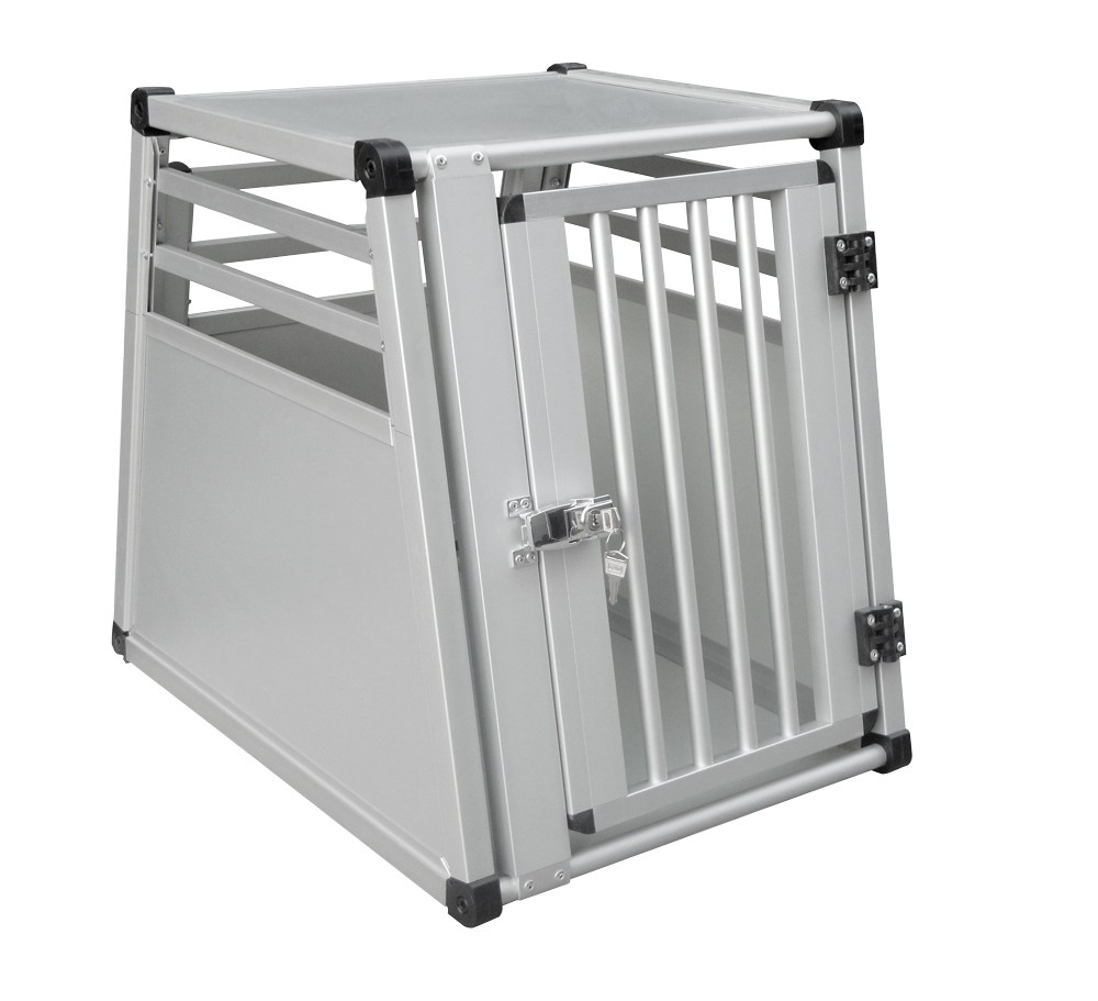 Cusca din aluminiu pentru caini | L X l X H: 46 X 63 X 56 CM