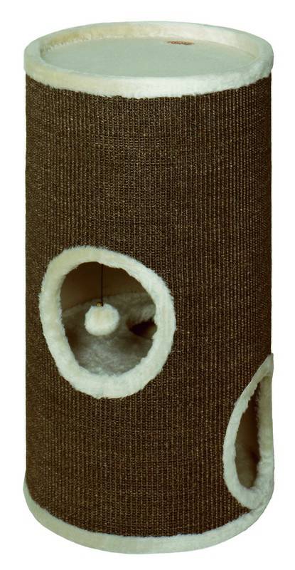 Ansamblu de joacă pentru pisici 'DASHA II' | bej / maro