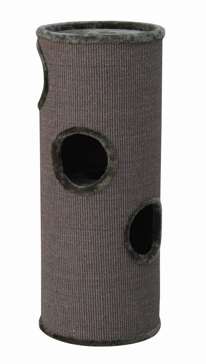 Ansamblu de joaca pentru pisici 'DASHA III' | gri inchis