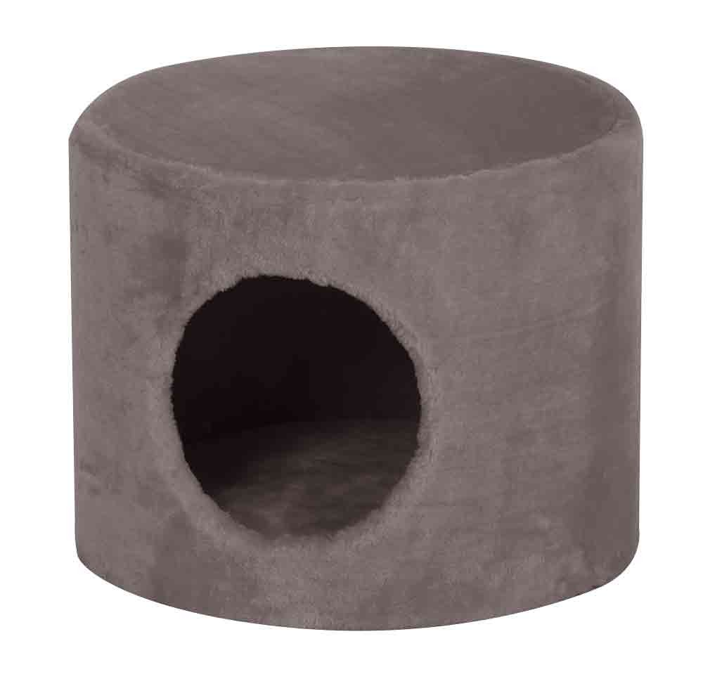 STARSYSTEM CAVE ROUND 'DE LUXE', GRI CALD ?38 X 30 CM