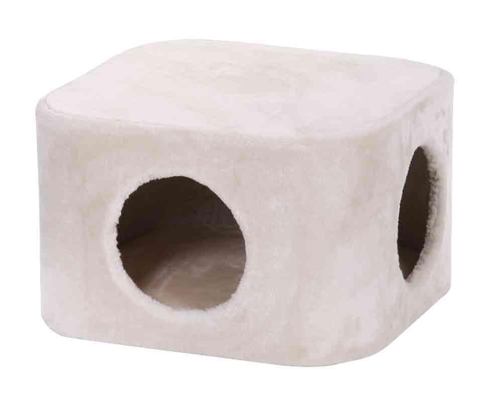 STARSYSTEM CAVE SQUARE 'DE LUXE', BEIGE 48 X 48 X 30 CM