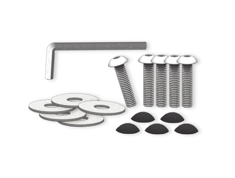 STARSYSTEM SCREW SET 'DE LUXE', SET 5 PCS., ?10 X 40 CM