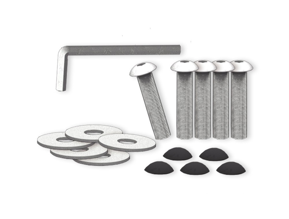 STARSYSTEM SCREW SET 'DE LUXE', SET 5 PCS., ?10 X 50 CM