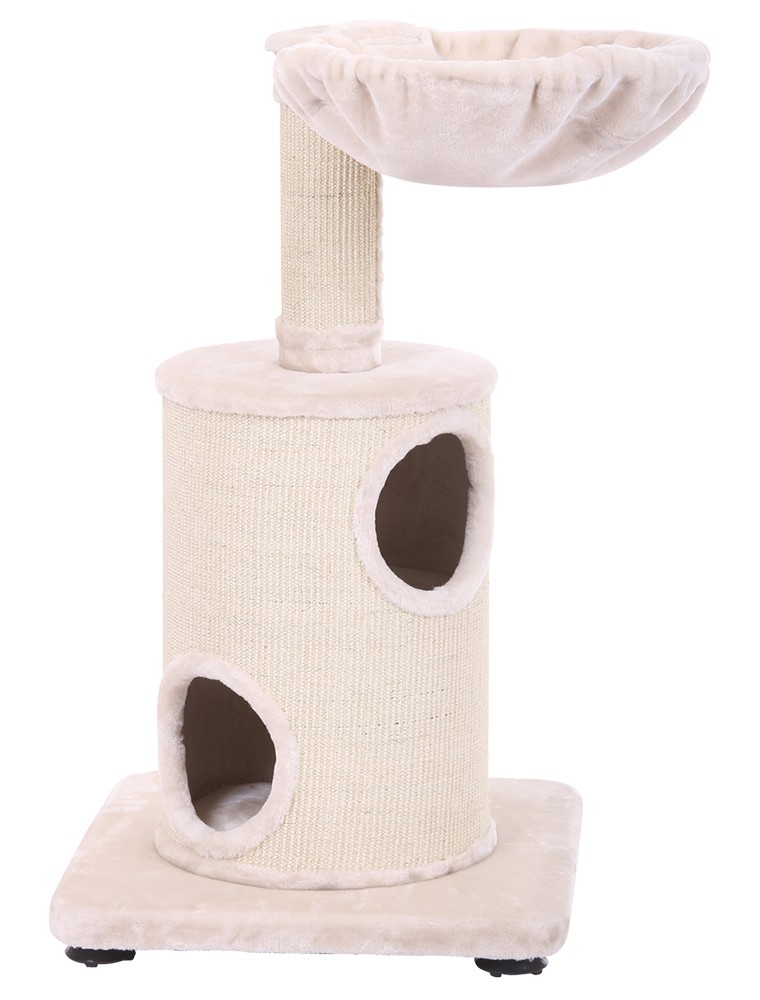 Ansamblu de joacă pentru pisici | 'GENIA' | bej